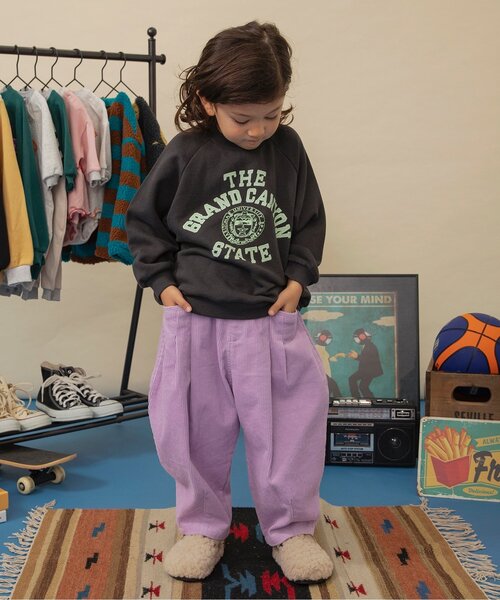 브리즈 키즈 바지 일본 유아 벌룬 코듀로이 와이드 디자인 팬츠 4컬러