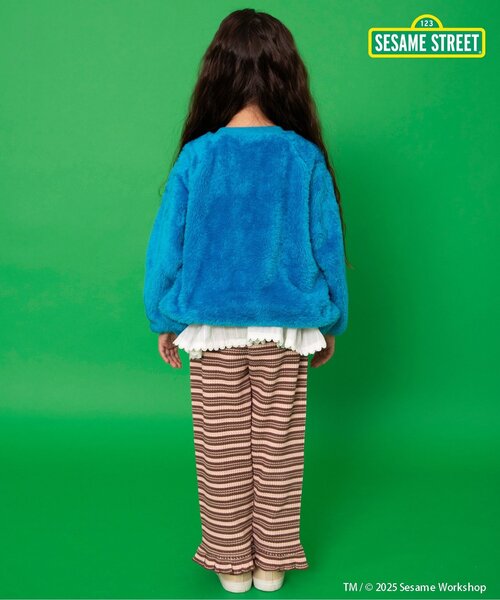 브리즈 키즈 티셔츠 일본 유아 긴팔티 세서미 스트리트 퍼 프리 스트레이너 5컬러