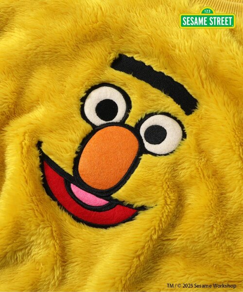 브리즈 키즈 티셔츠 일본 유아 긴팔티 세서미 스트리트 퍼 프리 스트레이너 5컬러