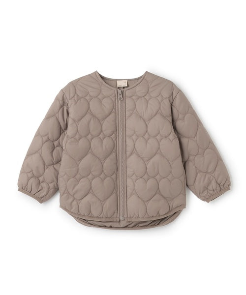 petit main 키즈 패딩 일본 쁘띠메인 유아 하트 퀼팅 재킷 4컬러