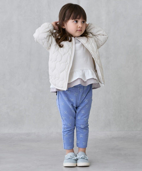 petit main 키즈 패딩 일본 쁘띠메인 유아 하트 퀼팅 재킷 4컬러