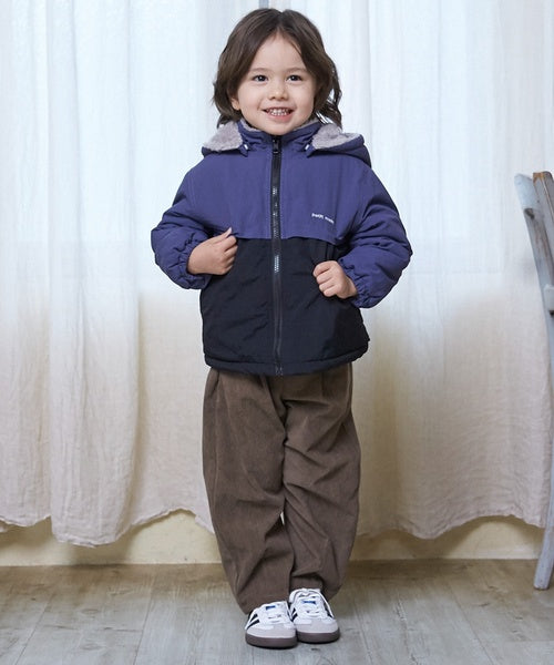 petit main 키즈 자켓 일본 쁘띠메인 유아 후드 리버시블 블루종 4컬러