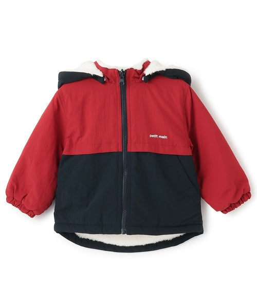 petit main 키즈 자켓 일본 쁘띠메인 유아 후드 리버시블 블루종 4컬러