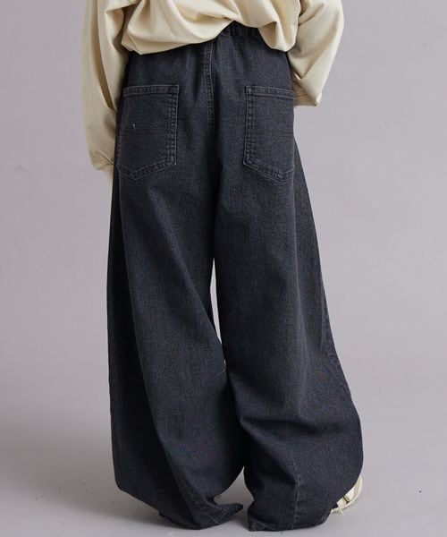 페어마논 키즈 바지 일본 PAIR MANON 커브드 데님 팬츠 6컬러