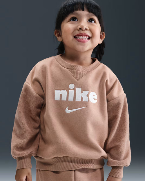 Nike Kids Setup Japan Toddler Cozy Comfort Crewneck Two-Piece Set 