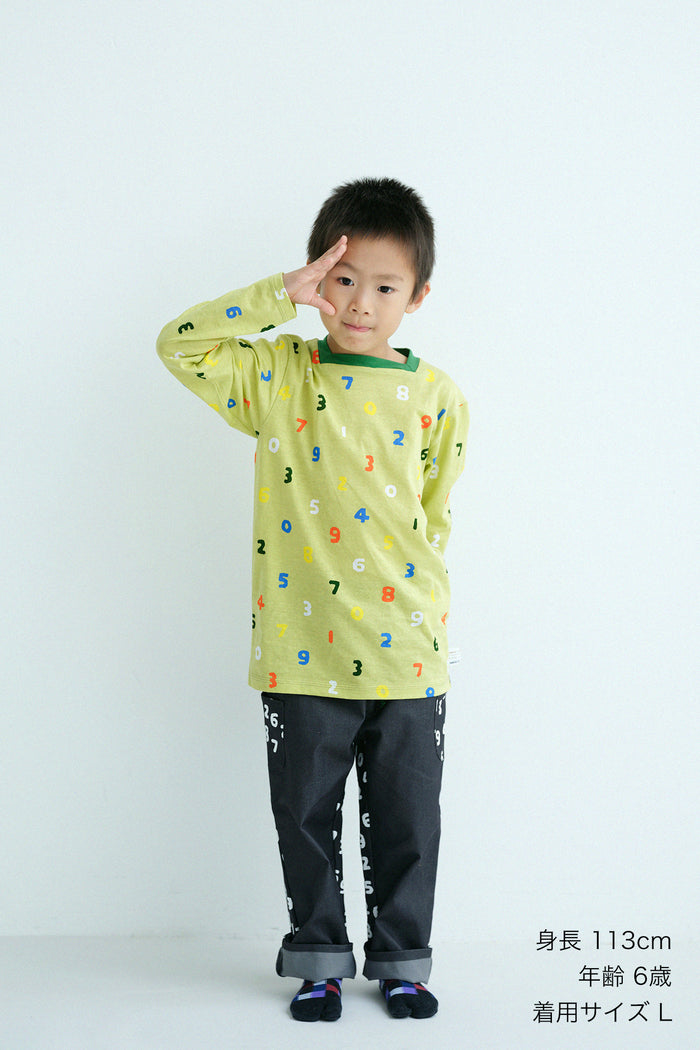 소우소우 바지 일본 SOUSOU 미츠이노우 프린트 롱팬츠 2컬러