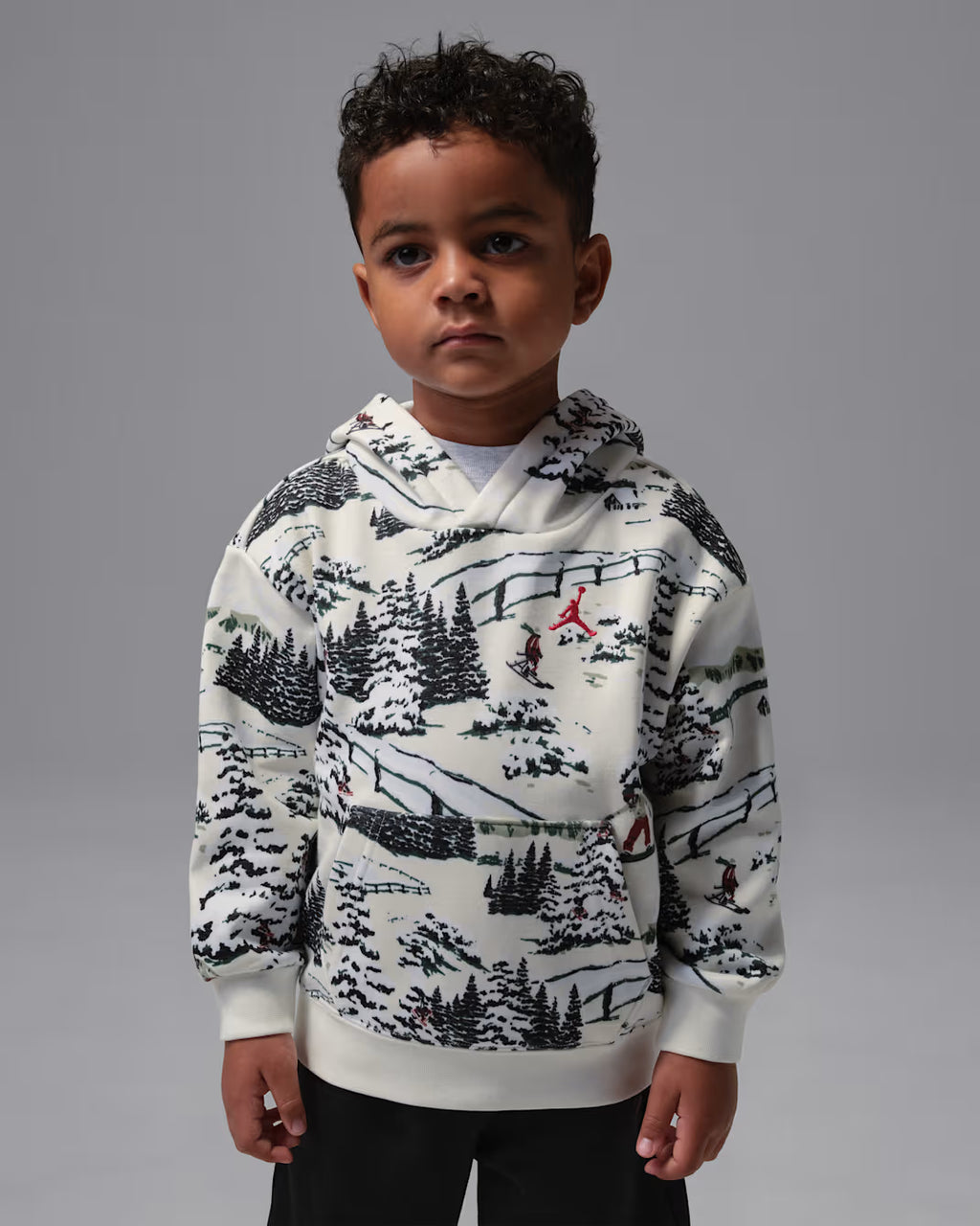 나이키 키즈 셋업 일본 유아 조던 브루클린 양털 투피스 세트