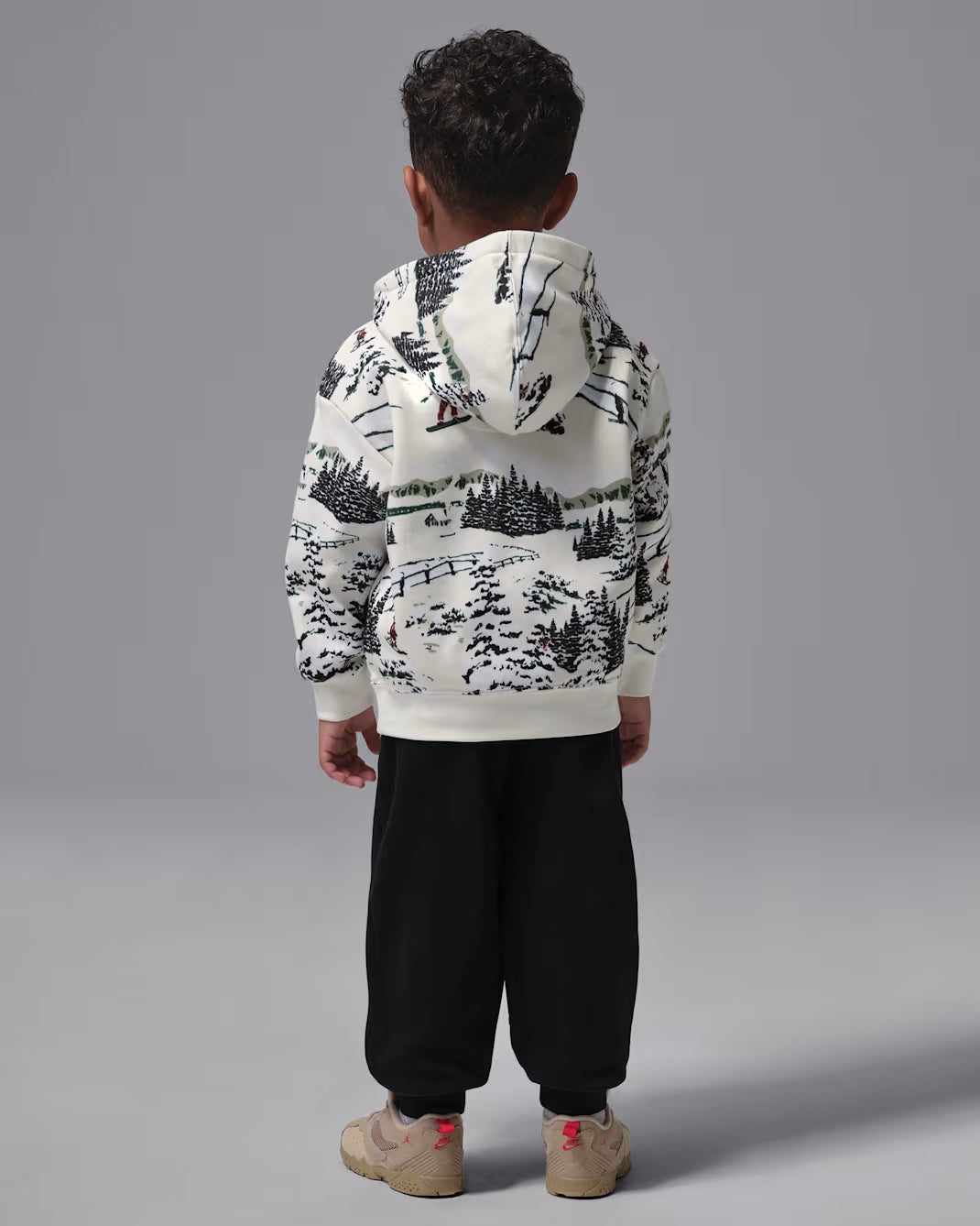 나이키 키즈 셋업 일본 유아 조던 브루클린 양털 투피스 세트