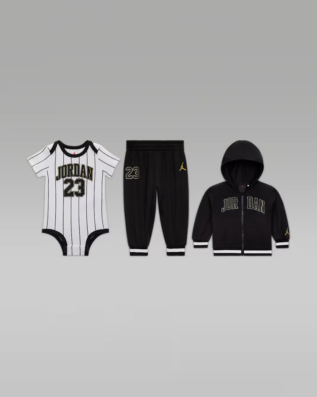 나이키 키즈 셋업 일본 유아 23 저지 슬리피스 풀 후드짚업 세트