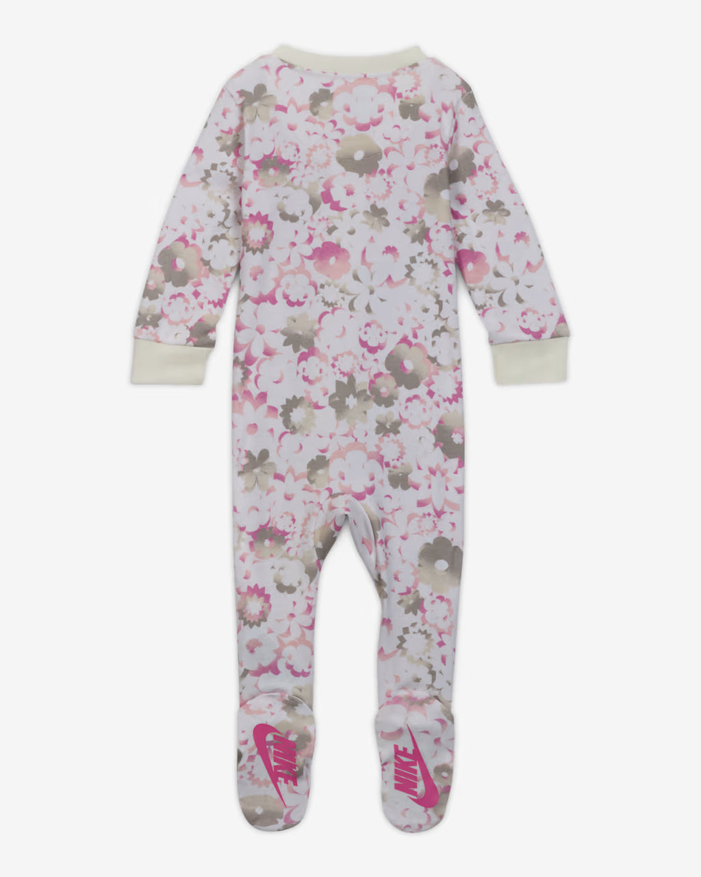 나이키 바디수트 베이비 일본 유아 아기 프린트 푸티드 플로랄 커버올
