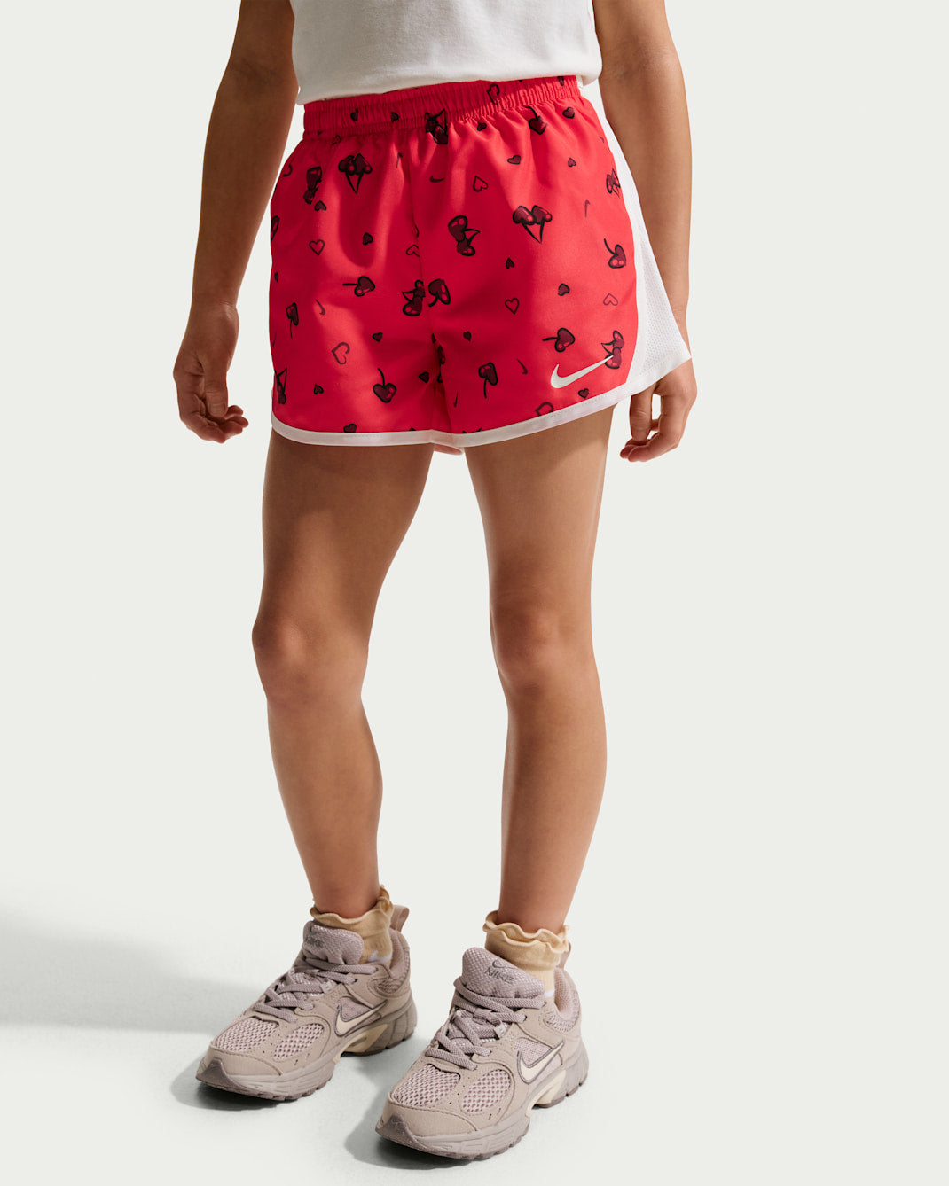 나이키 키즈 셋업 일본 아동 반팔 반바지 투피스 체리 프린트 템포 세트 IR8358-657