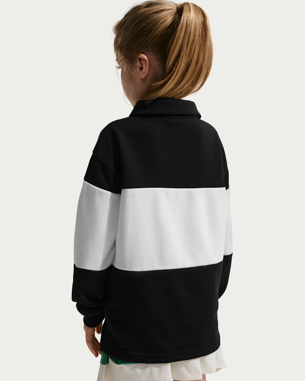 나이키 키즈 티셔츠 일본 아동 긴팔 프렌치 테리 럭비 폴로 IU5347 2컬러