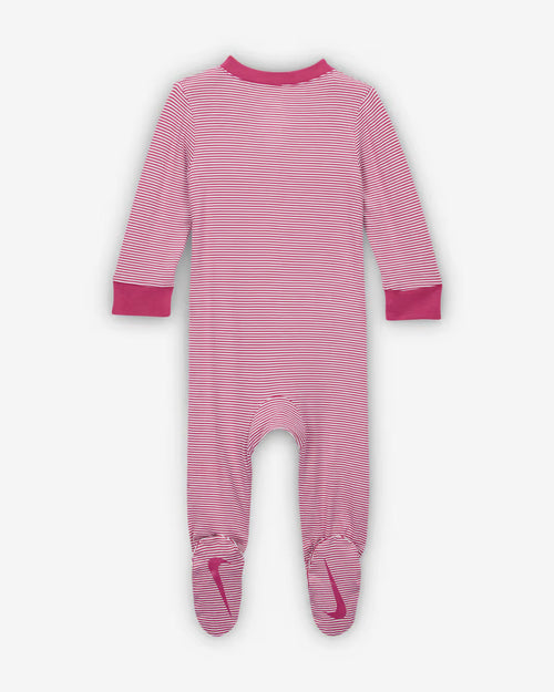 나이키 바디수트 베이비 일본 유아 아기 스트라이프 푸티드 커버 올