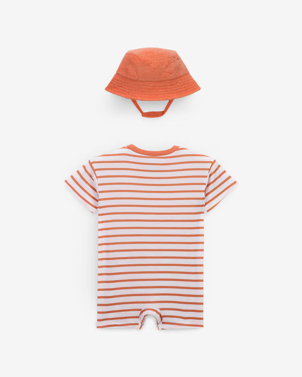 나이키 바디수트 베이비 일본 유아 아기 반팔 슬리브 롬퍼 버킷 모자 세트 2컬러