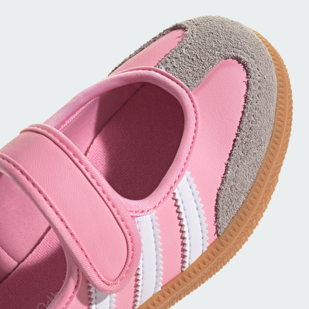 아디다스 키즈 신발 일본 운동화 삼바 제인 슈즈 핑크 JP9541