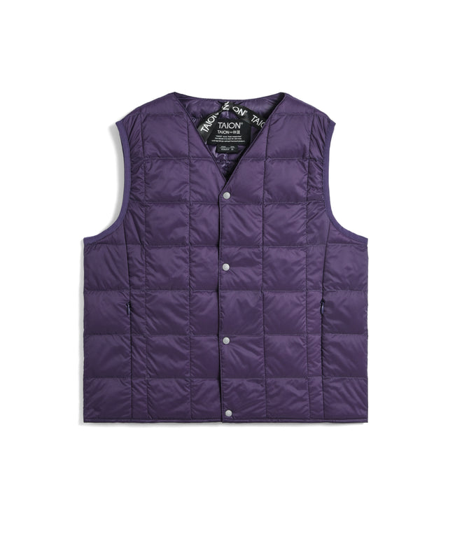 타이온 키즈 패딩조끼 일본 TAION 베스트 베이직 브이넥 46컬러