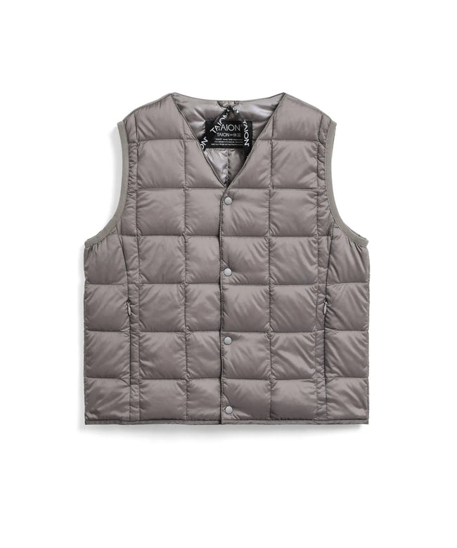 타이온 키즈 패딩조끼 일본 TAION 베스트 베이직 브이넥 46컬러