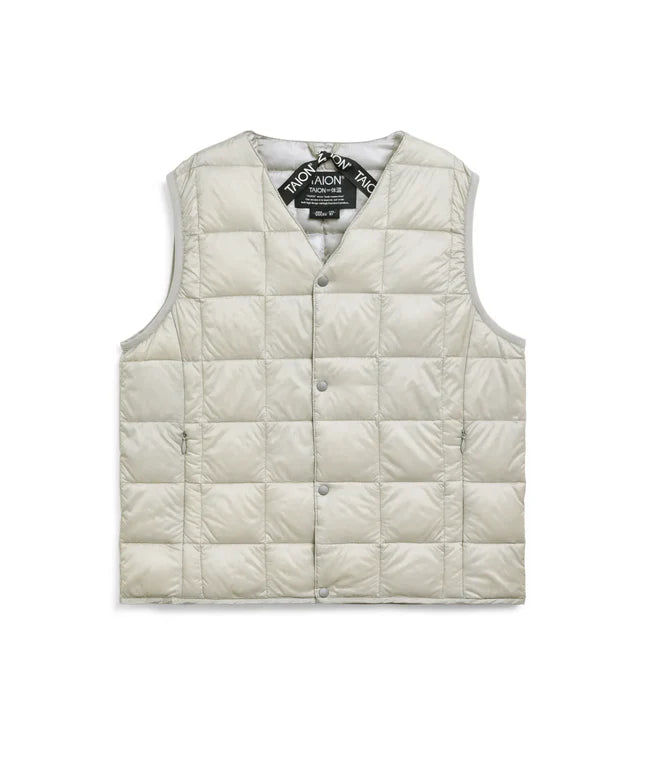 타이온 키즈 패딩조끼 일본 TAION 베스트 베이직 브이넥 46컬러