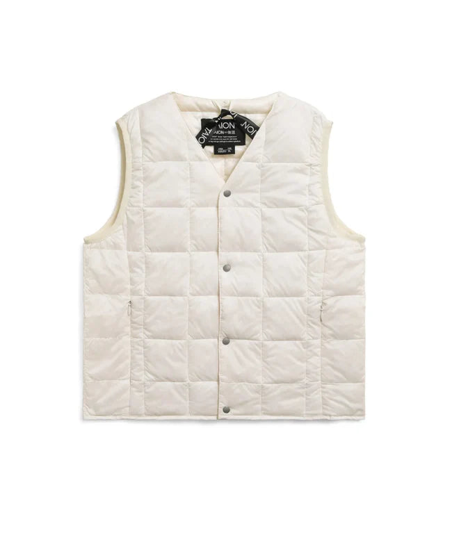 타이온 키즈 패딩조끼 일본 TAION 베스트 베이직 브이넥 46컬러