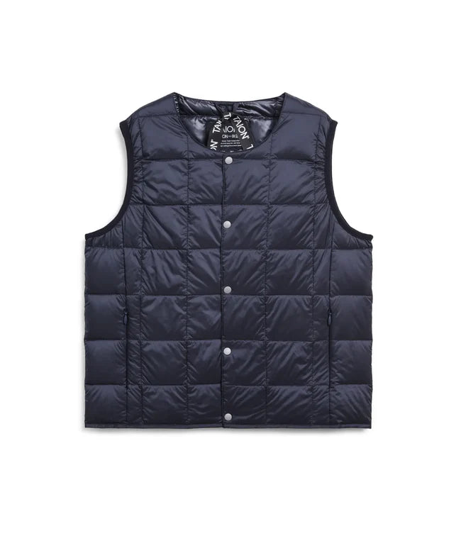 타이온 키즈 패딩 조끼 일본 TAION 베스트 베이직 크루넥 이너 다운 35컬러