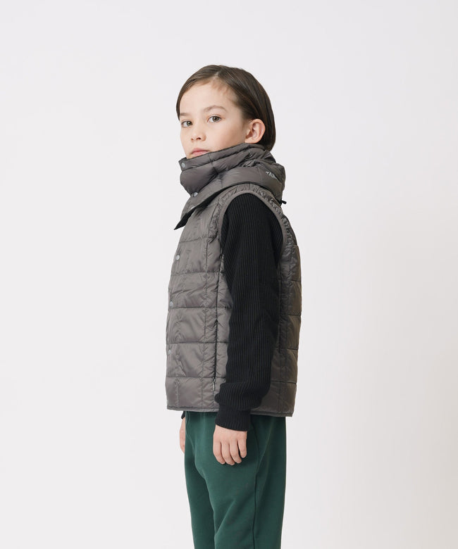 타이온 키즈 패딩 조끼 일본 TAION 베스트 베이직 크루넥 이너 다운 35컬러