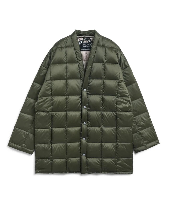 타이온 키즈 패딩 일본 TAION 베이직 한텐 다운 가디건 디자인 3컬러