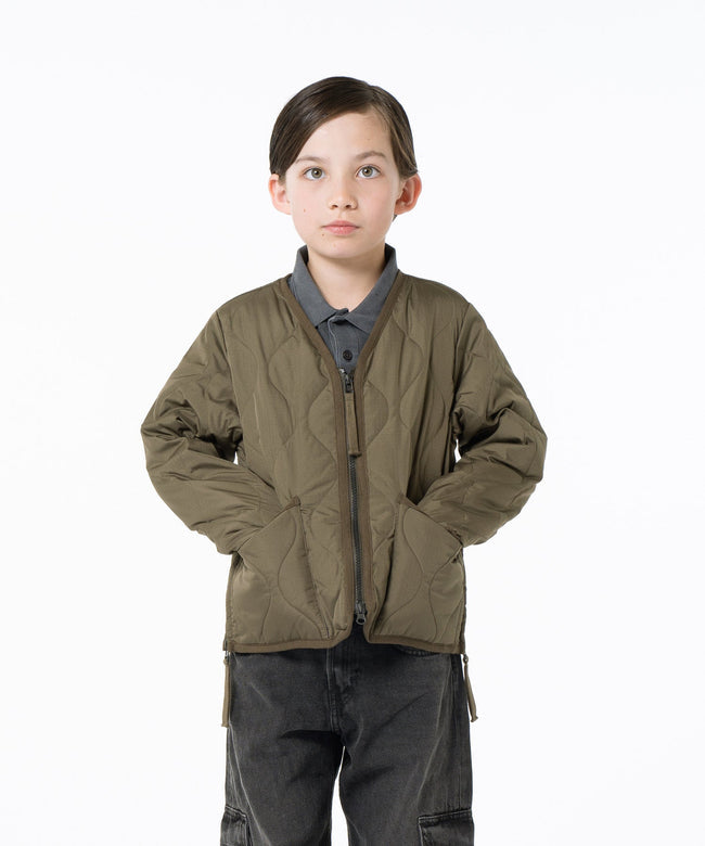 타이온 키즈 패딩 일본 TAION 밀리터리 브이넥 다운 재킷 9컬러