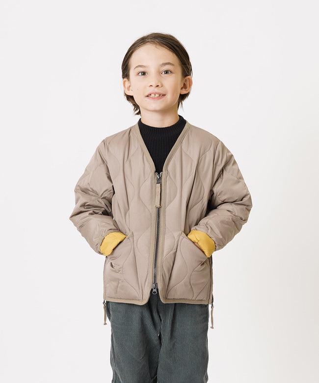 타이온 키즈 패딩 일본 TAION 밀리터리 브이넥 다운 재킷 9컬러