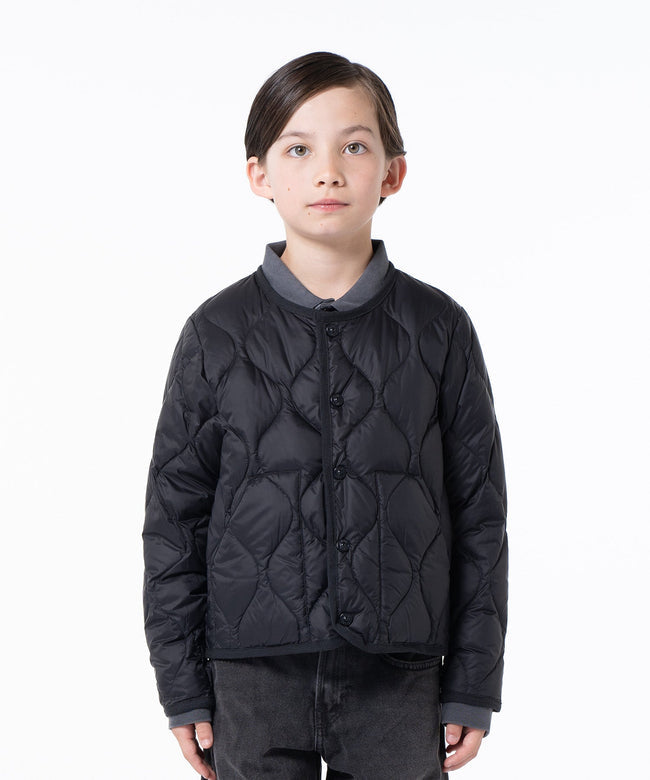 타이온 키즈 패딩 일본 TAION 밀리터리 크루넥 버튼 다운 재킷 9컬러