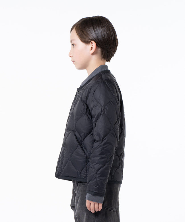 타이온 키즈 패딩 일본 TAION 밀리터리 크루넥 버튼 다운 재킷 9컬러