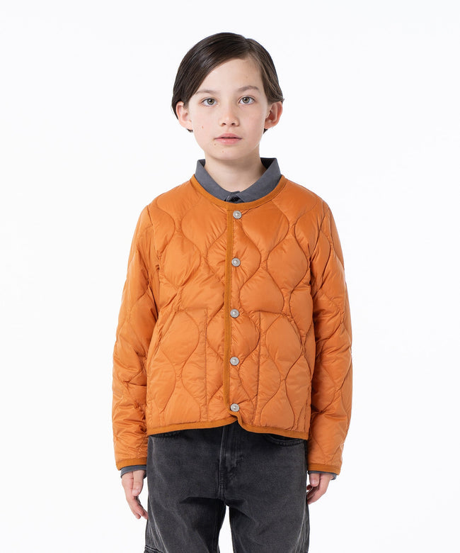 타이온 키즈 패딩 일본 TAION 밀리터리 크루넥 버튼 다운 재킷 9컬러