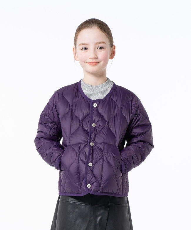 타이온 키즈 패딩 일본 TAION 밀리터리 크루넥 버튼 다운 재킷 9컬러