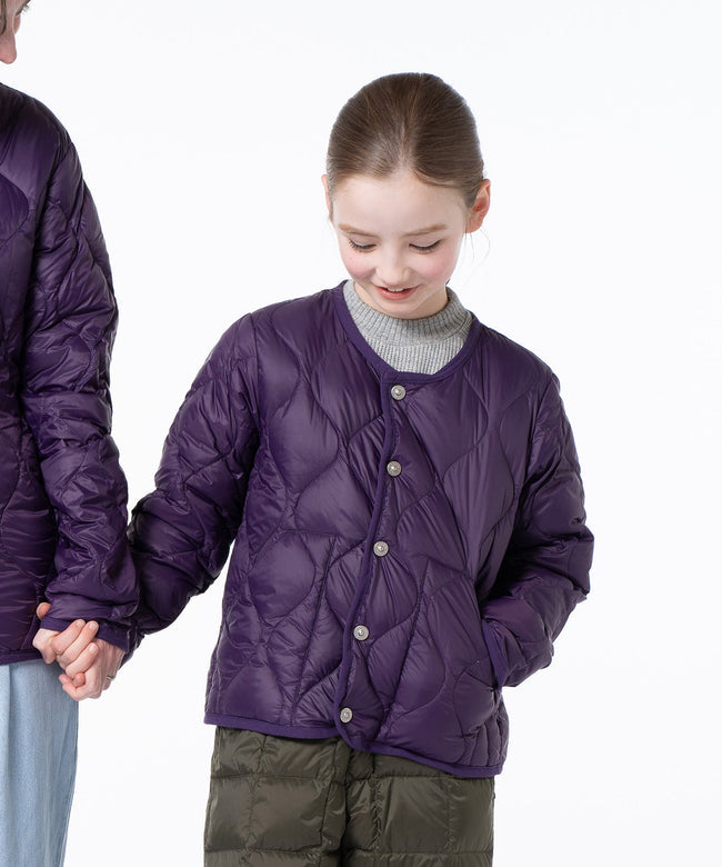 타이온 키즈 패딩 일본 TAION 밀리터리 크루넥 버튼 다운 재킷 9컬러