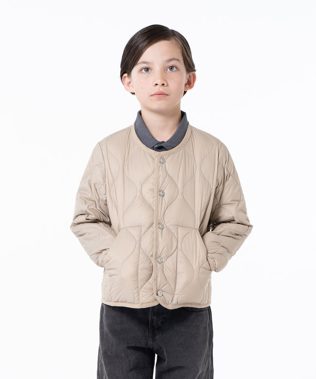 타이온 키즈 패딩 일본 TAION 밀리터리 크루넥 버튼 다운 재킷 9컬러