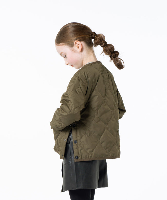 타이온 키즈 패딩 일본 TAION 밀리터리 크루넥 버튼 다운 재킷 6컬러