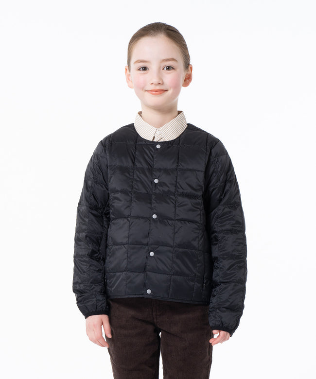 타이온 키즈 패딩 일본 TAION 베이직 크루넥 이너 다운 재킷 40컬러