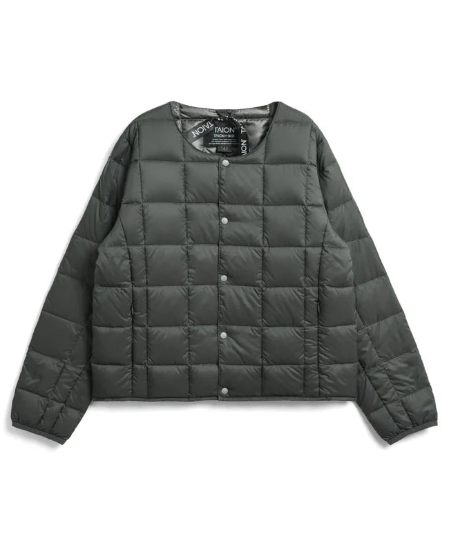 타이온 키즈 패딩 일본 TAION 베이직 크루넥 이너 다운 재킷 40컬러