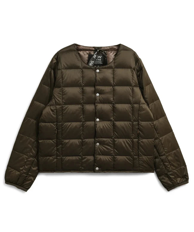 타이온 키즈 패딩 일본 TAION 베이직 크루넥 이너 다운 재킷 40컬러