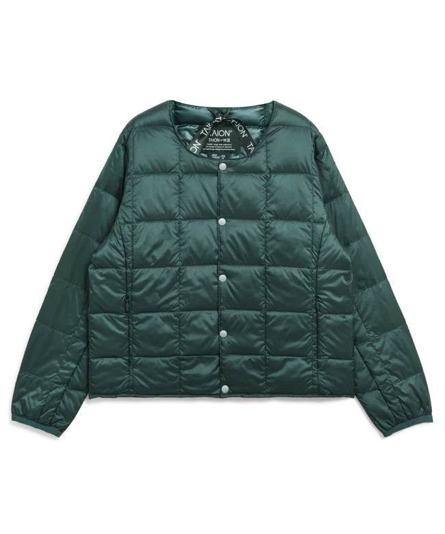 타이온 키즈 패딩 일본 TAION 베이직 크루넥 이너 다운 재킷 40컬러