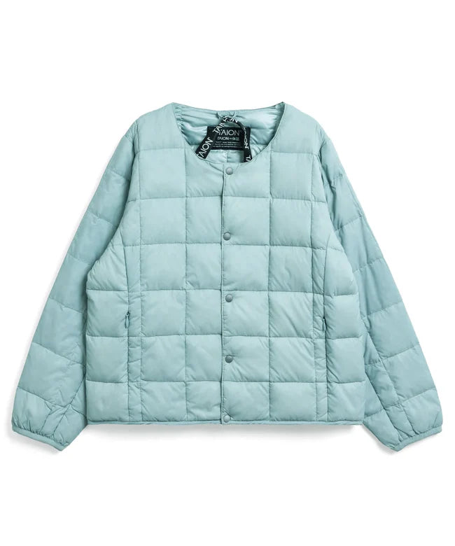 타이온 키즈 패딩 일본 TAION 베이직 크루넥 이너 다운 재킷 40컬러