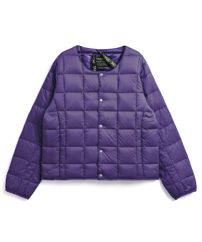 타이온 키즈 패딩 일본 TAION 베이직 크루넥 이너 다운 재킷 40컬러