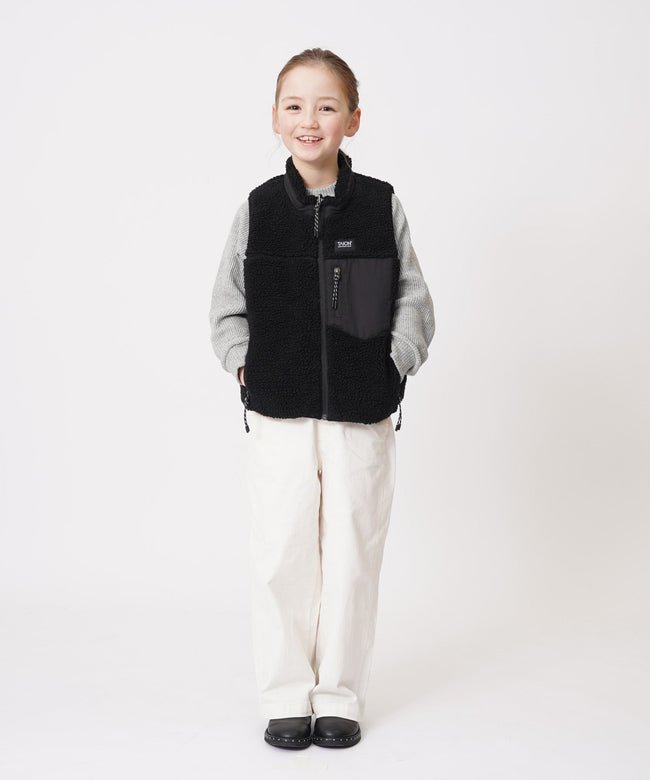타이온 키즈 패딩 조끼 일본 TAION 베스트 마운틴 리버시블 다운 보아 14컬러