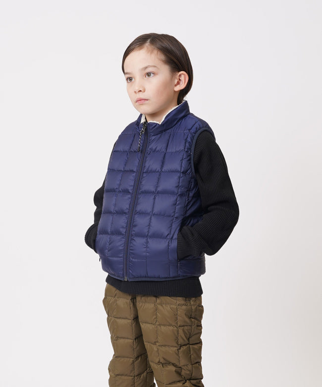 타이온 키즈 패딩 조끼 일본 TAION 베스트 마운틴 리버시블 다운 보아 14컬러