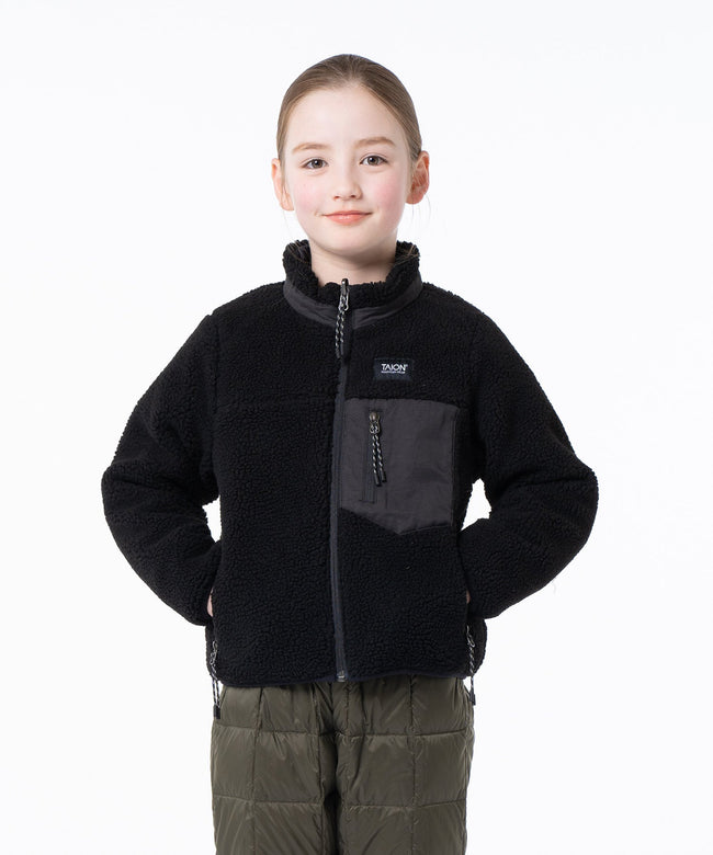 타이온 키즈 패딩 일본 TAION 마운틴 리버시블 다운 후리스 재킷 10컬러