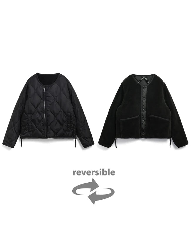 타이온 키즈 패딩 일본 TAION 밀리터리 크루넥 리버시블 다운 재킷 5컬러