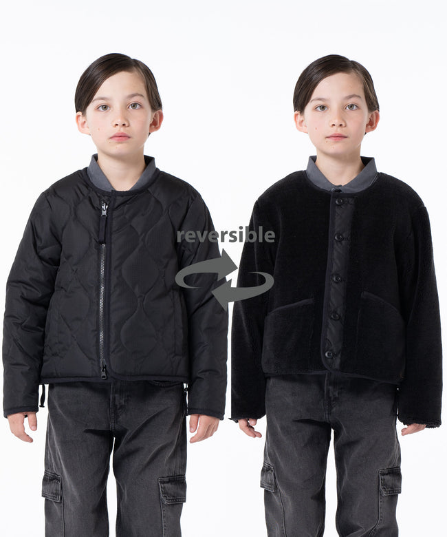 타이온 키즈 패딩 일본 TAION 밀리터리 크루넥 리버시블 다운 재킷 5컬러