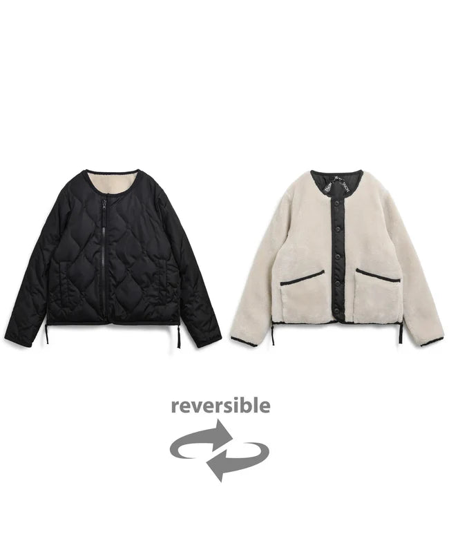 타이온 키즈 패딩 일본 TAION 밀리터리 크루넥 리버시블 다운 재킷 5컬러