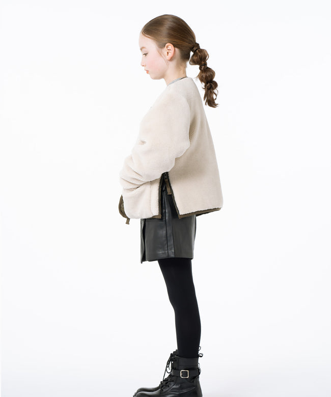 타이온 키즈 패딩 일본 TAION 밀리터리 크루넥 리버시블 다운 재킷 5컬러