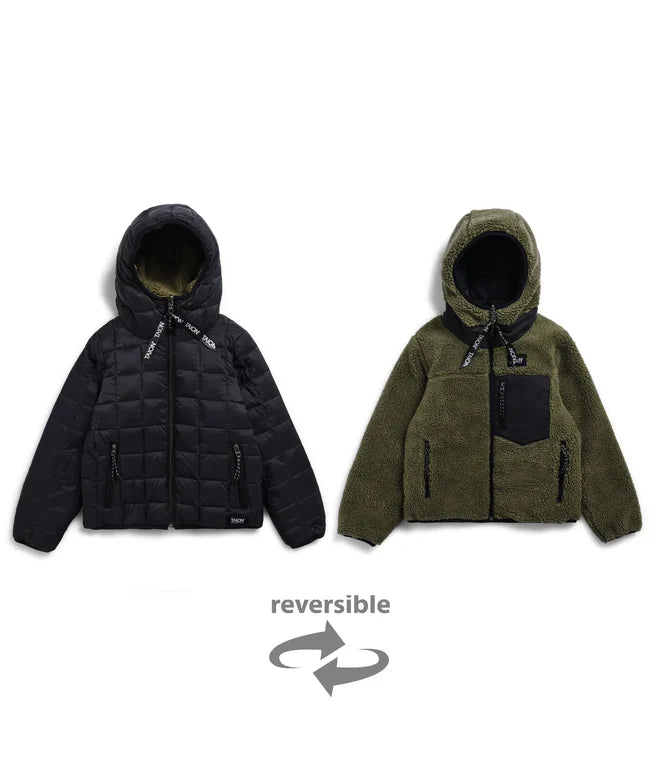 타이온 키즈 패딩 일본 TAION 마운틴 리버시블 다운 플리스 후드 재킷 10컬러