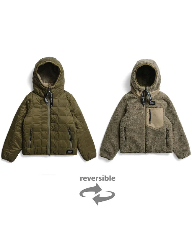 타이온 키즈 패딩 일본 TAION 마운틴 리버시블 다운 플리스 후드 재킷 10컬러